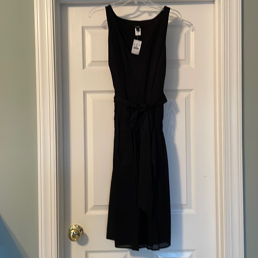 J.Crew Cecilia Dress (Black) (10) (NWT)
